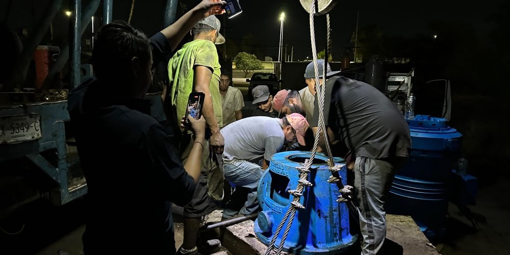 Simas Torreón reincorpora a la red la bomba 27R de la colonia Fidel Velázquez
