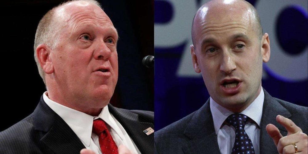 Stephen-Miller y-Tom-Homan