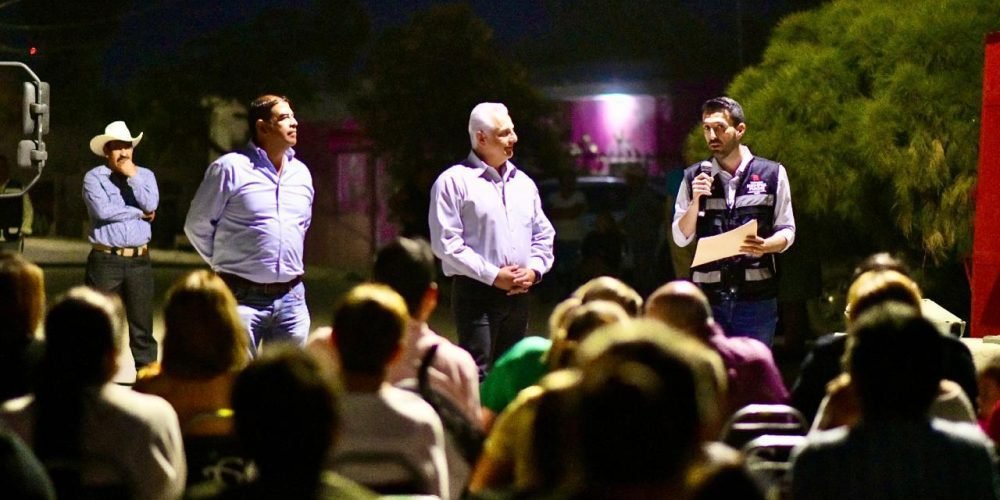 Supervisan la modernización del alumbrado público de La Concha