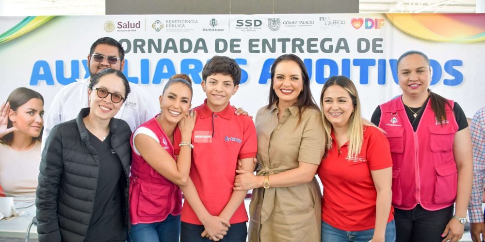 Susy Torrecillas y Marisol Rosso entregan equipos auxiliares auditivos