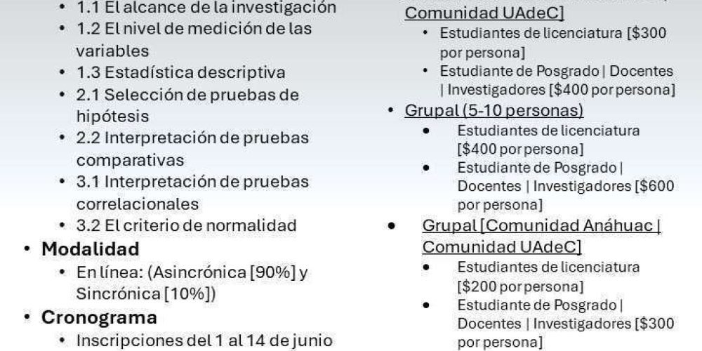 Taller de Investigación y Estadística 2