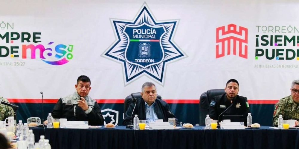 Ultiman detalles en las estrategias especiales de seguridad para actividades de este fin de semana en Torreón
