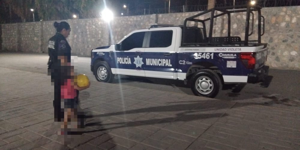 Unidad Violeta resguarda a menor de tres años en situación de riesgo y la pone a disposición de la PRONNIF