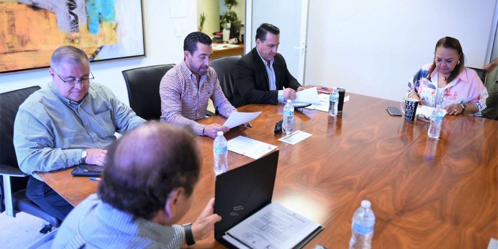 Reunión de regidores de las comisiones de Hacienda, Patrimonio y Cuenta Pública, Movilidad y Seguridad Vial.
