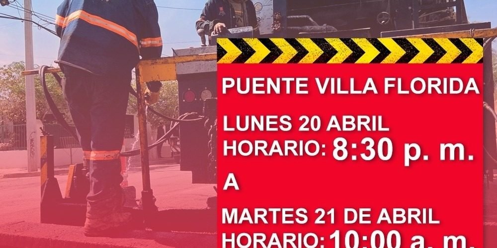 cierre nocturno de vialidad