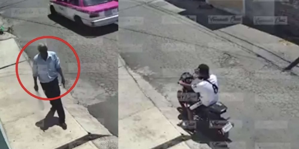 El valiente abuelito que enfrentó a ladrones con su machete