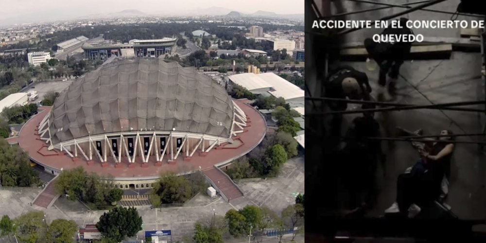 Accidente durante concierto de Quevedo en el Palacio de los Deportes