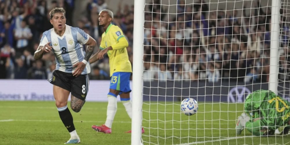 Argentina golea 4-1 a Brasil y festeja boleto al Mundial