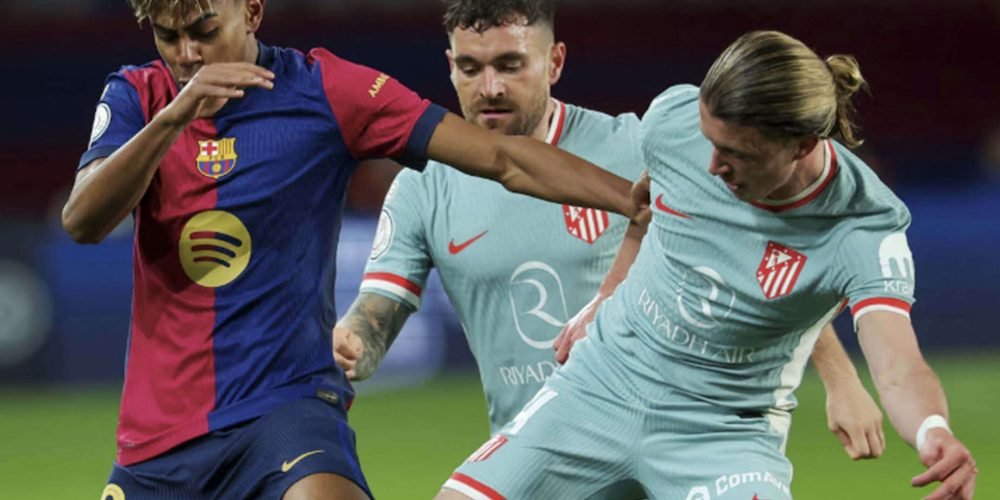 Barcelona y Atlético de Madrid empatan en tremendo duelo de ocho goles