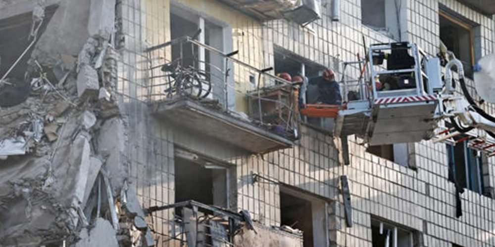 Tragedia en Kiev: Ataque ruso deja 14 muertos y más de 40 heridos