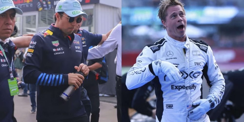 Checo Pérez 'protagoniza' el nuevo tráiler de la película de Brad Pitt