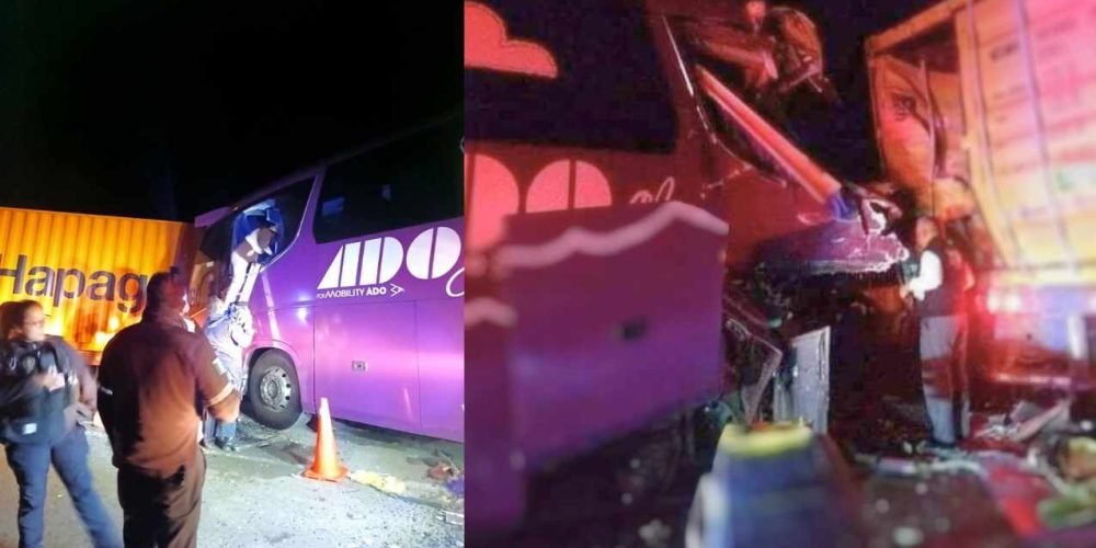 choque-de-autobús-y-tráiler-en-la-autopista-xalapa-perote