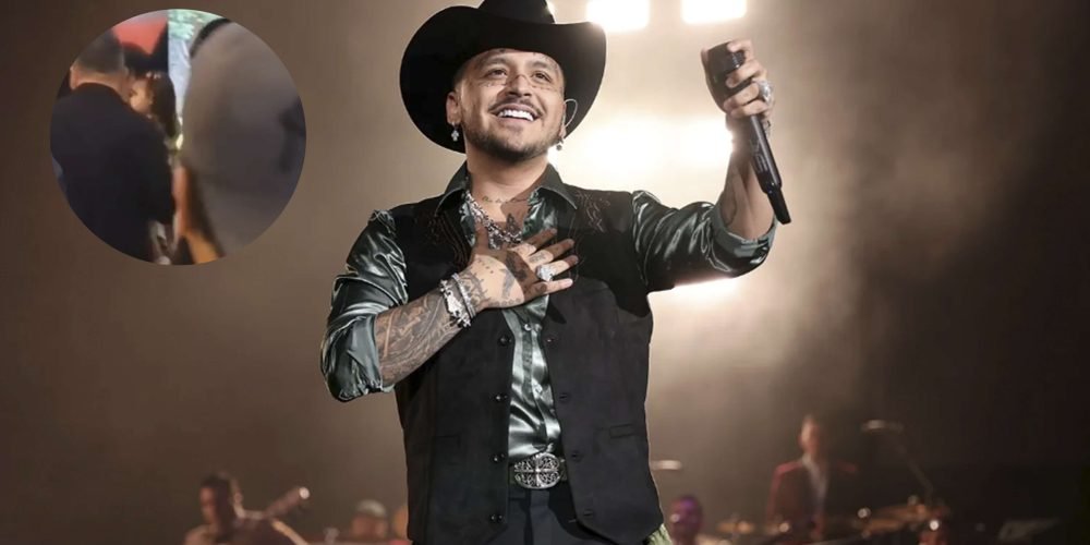 Christian Nodal se reencuentra con su hija Inti en México