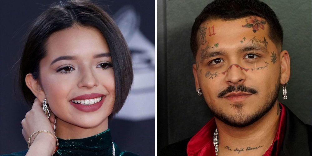 Captan supuesto jaloneo entre Christian Nodal y Ángela Aguilar