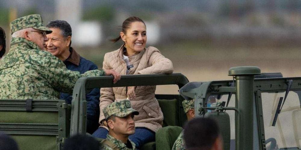 Claudia Sheinbaum supervisa avances del tren AIFA-Pachuca