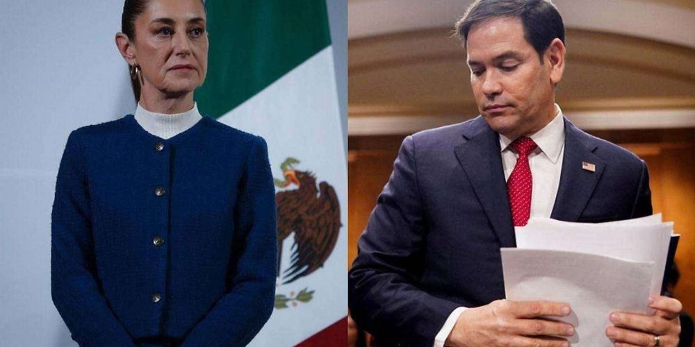 Sheinbaum envía a su Gabinete de Seguridad a EU para reunirse con Marco Rubio