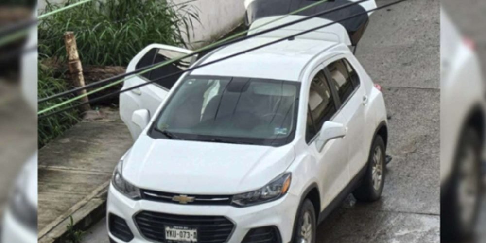 En Veracruz hallan camioneta y maleta con restos humanos