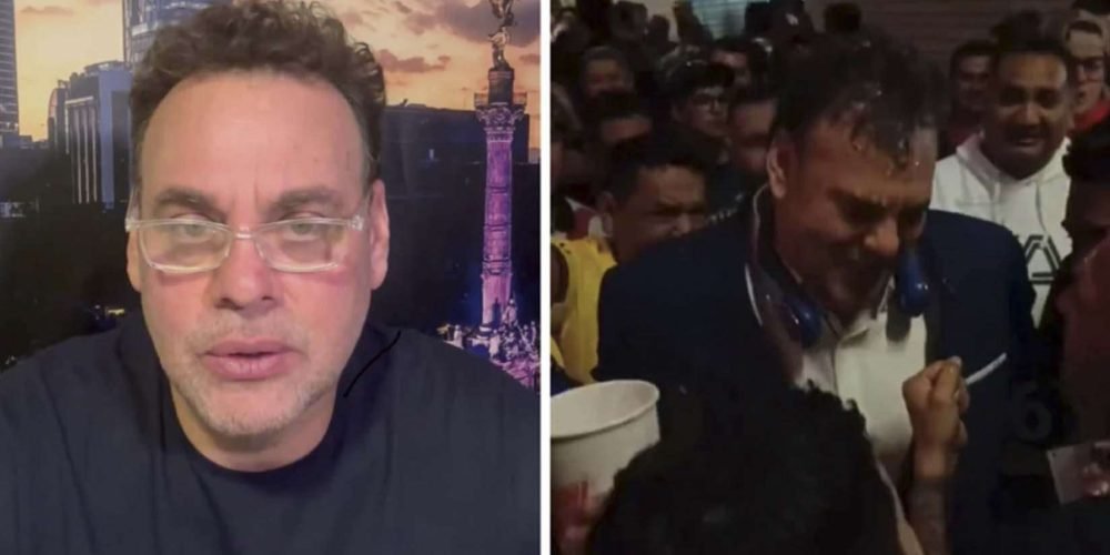David Faitelson sufre agresión sexual en el estadio Akron tras el Chivas-América
