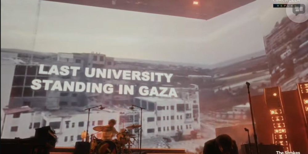 The Strokes Coachella protesta