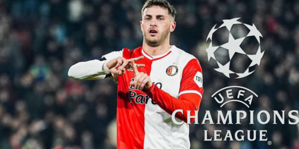 debut-Santiago-Gimenez-Champions-League-2024