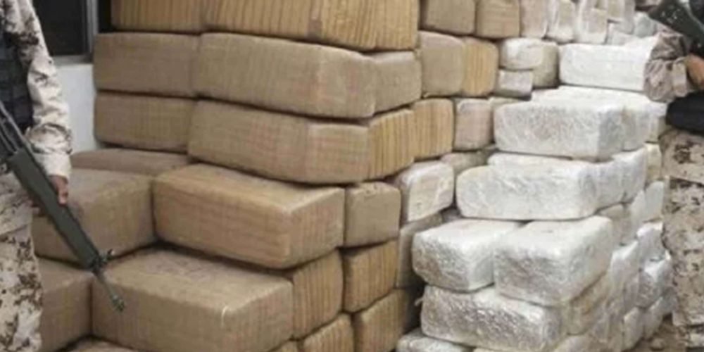 Decomisan drogas y armas por casi 3 mil millones de pesos