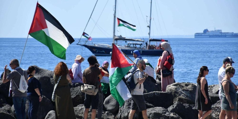 Greta Thunberg joins Freedom Flotilla sailing crew headed to Gaza