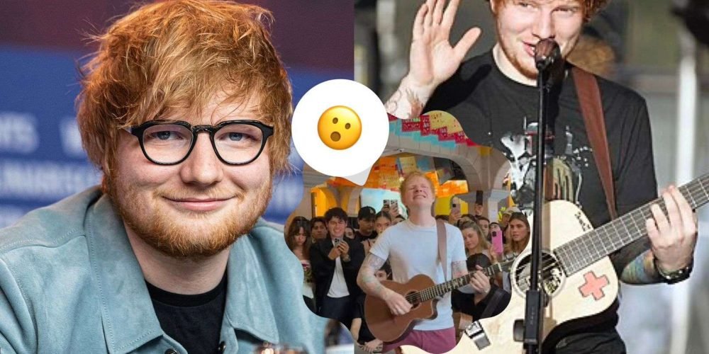 Ed Sheeran canta con mariachis en Garibaldi y sorprende a fans en la CDMX