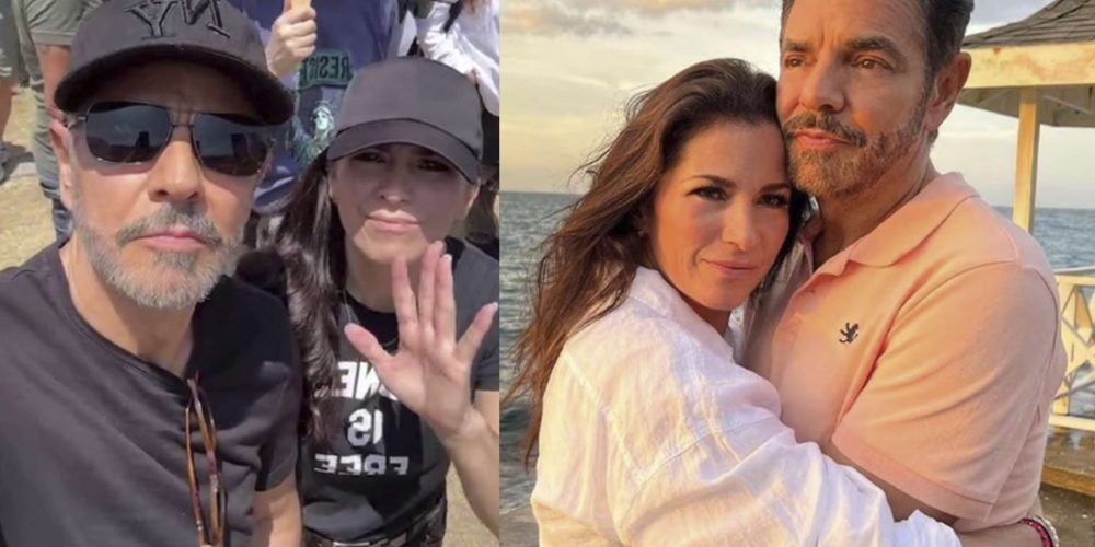 Eugenio Derbez y Alessandra Rosaldo