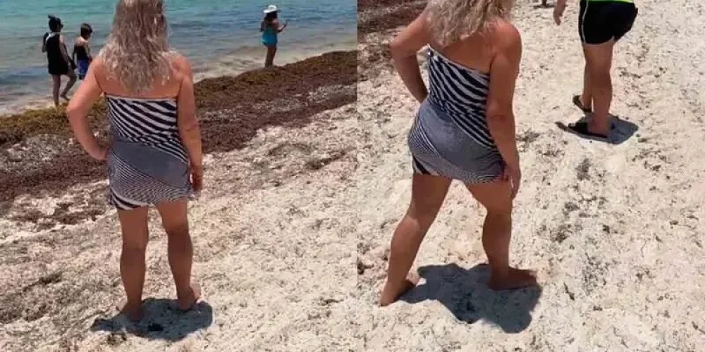 extranjera-playa-cancun