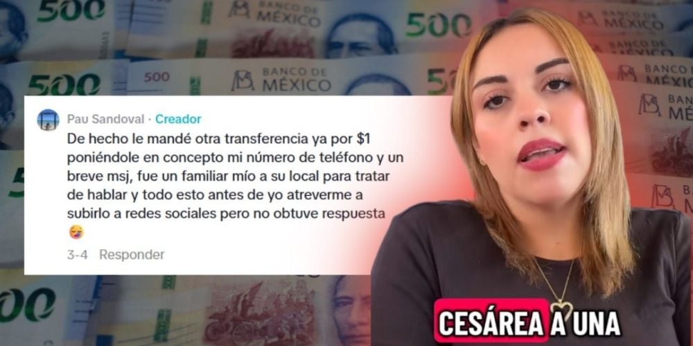 Transferencia embarazada taqueria
