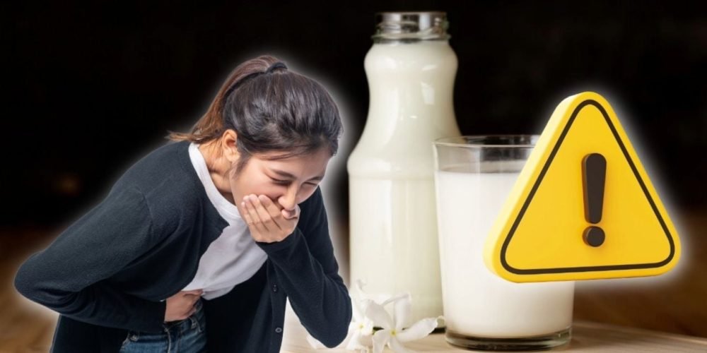 leche contaminada