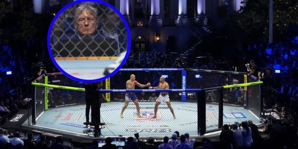 UFC Casa Blanca Donald Trump