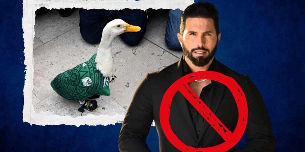 Pato Merlín Poncho De Nigris