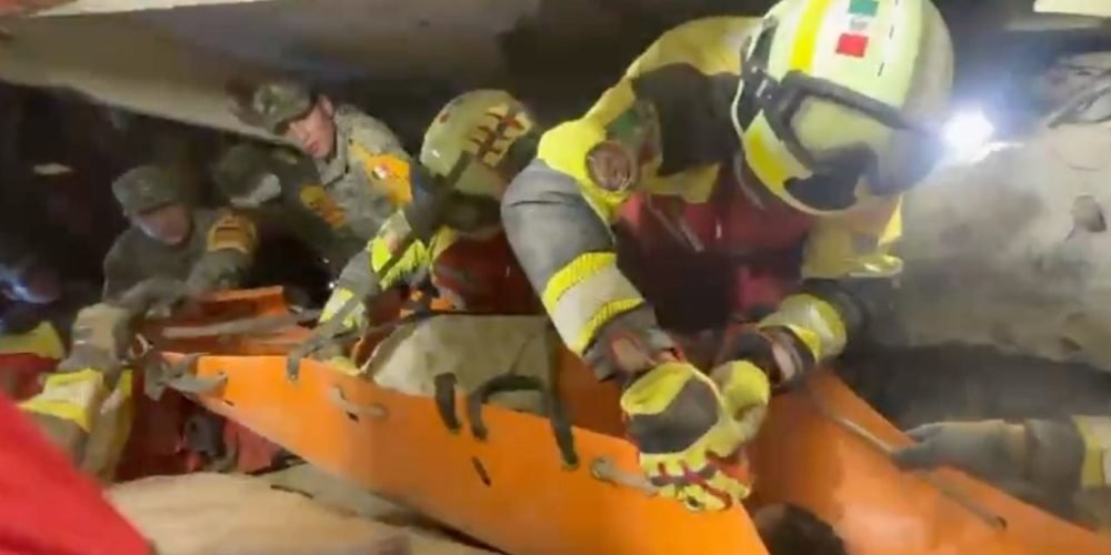 Rescate niño Venezuela ejército mexicano