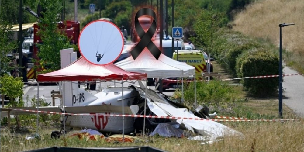 Accidente paracaidismo Francia
