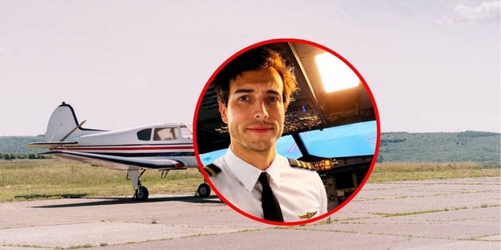 Instructor de vuelo cae de avioneta