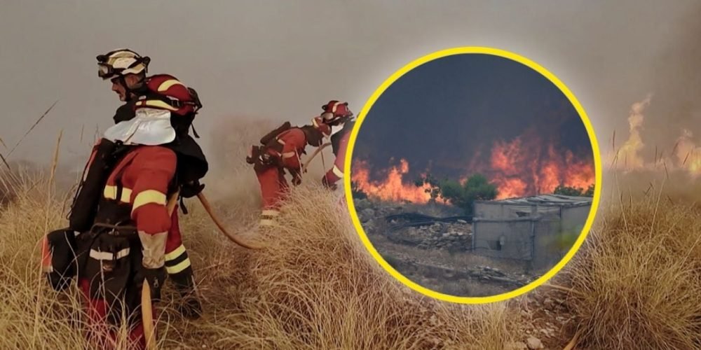 Incendio forestal Andalucía