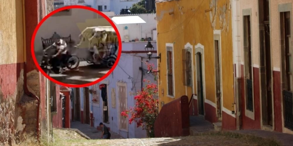 Mototaxi Guanajuato escalones