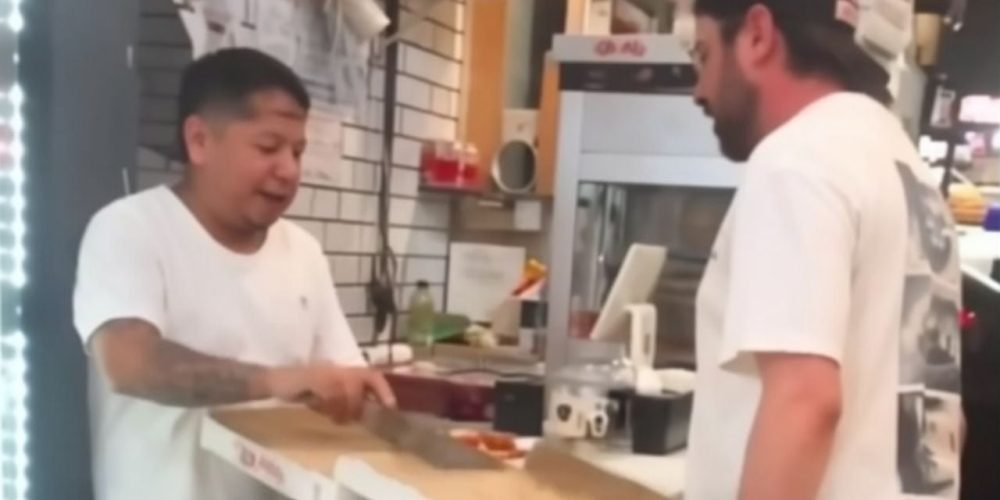 empleado mexicano pizzería Estados Unidos