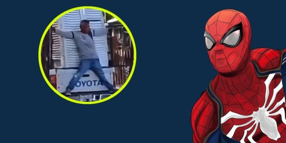 hombre spider-man sillas