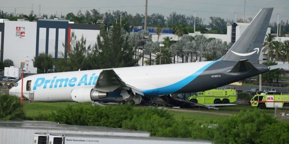 accidente avión Miami