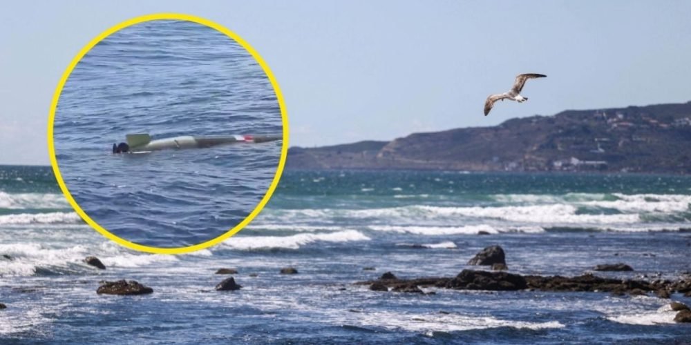 Torpedo flotando Ensenada