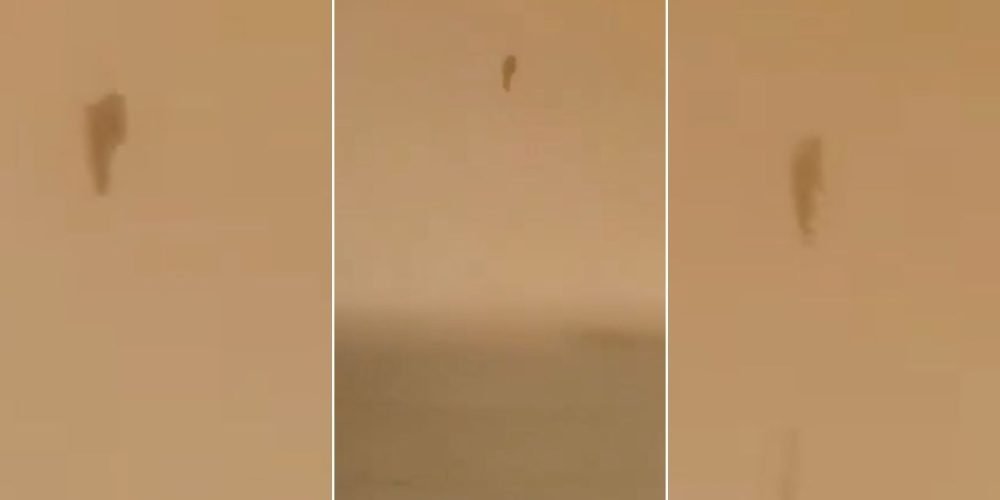 humanoide volador Irak