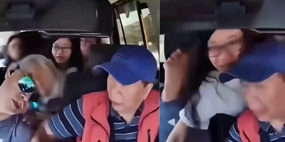 Pasajeros evitan choque taxista Hong Kong