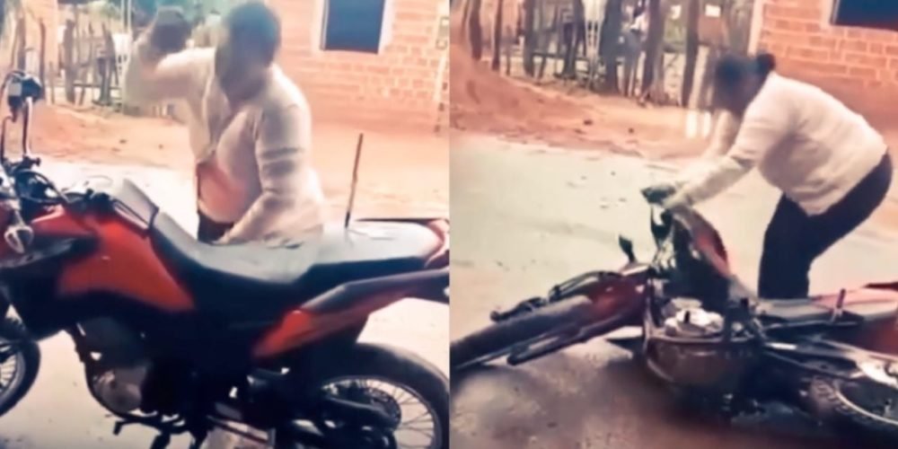 infidelidad venganza motocicleta