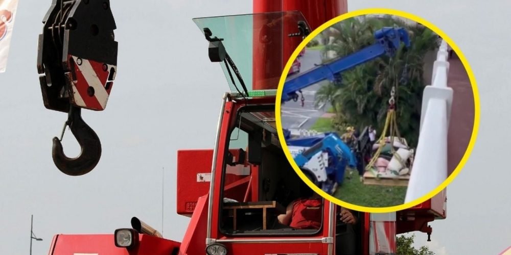 Rescate hombre obesidad grúa Florida