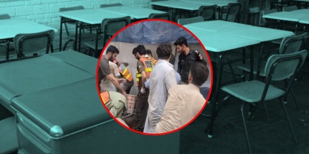 Derrumbe escuela Pakistán