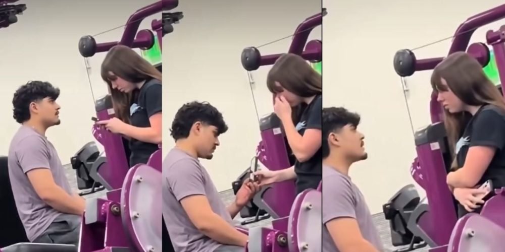 infidelidad en gimnasio viral
