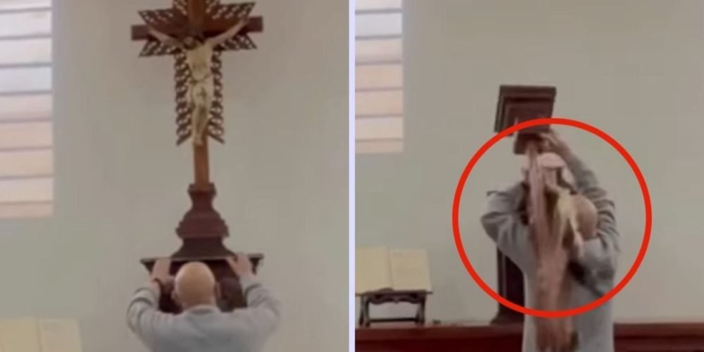 Sacerdote sobrevive cruz Colombia