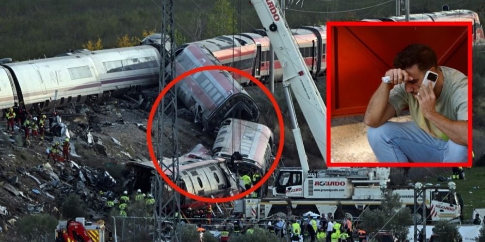 Accidente de trenes España